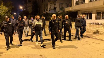 Antalya Emniyet Müdürü Zaimoğlu​ kentteki asayiş ve narkotik uygulamalarına katıldı