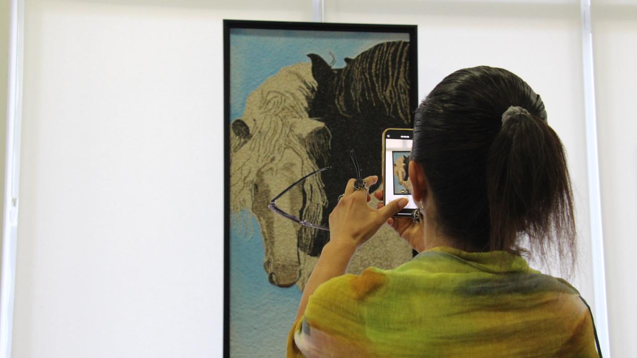 Antalya Kültür Yolu Festivali&#039;nde &quot;Çakılların Dili&quot; sergisi açıldı