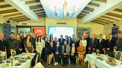 Antalya Rotary Kulübü’nün 2191. Dönem 8. toplantısı yoğun katılımla gerçekleşti