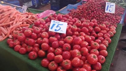 Antalya semt pazarlarında sebze meyve fiyatları!