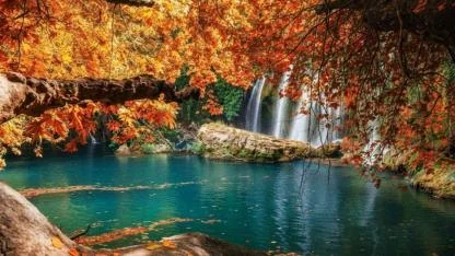 Antalya’da doğanın kalbinde bir kaçamak! Yapraklar dökülüyor, huzur akıyor