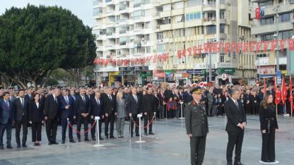 Antalya’da Mustafa Kemal Atatürk Anıldı
