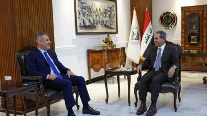 Bakan Fidan, Irak Yüksek Yargı Konseyi Başkanı Zeydan ile görüştü