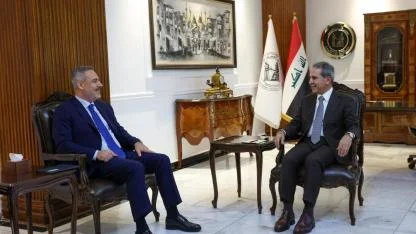 Bakan Fidan, Irak Yüksek Yargı Konseyi Başkanı Zeydan ile görüştü