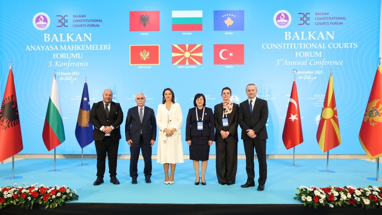 Balkan Anayasa Mahkemeleri Forumu&#039;nda &#039;Antalya Deklarasyonu&#039; imzalandı