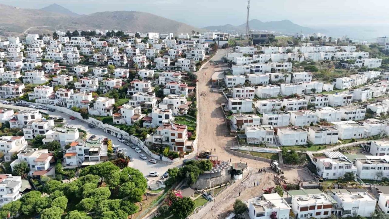 Bodrum yollarında çalışmalar devam ediyor