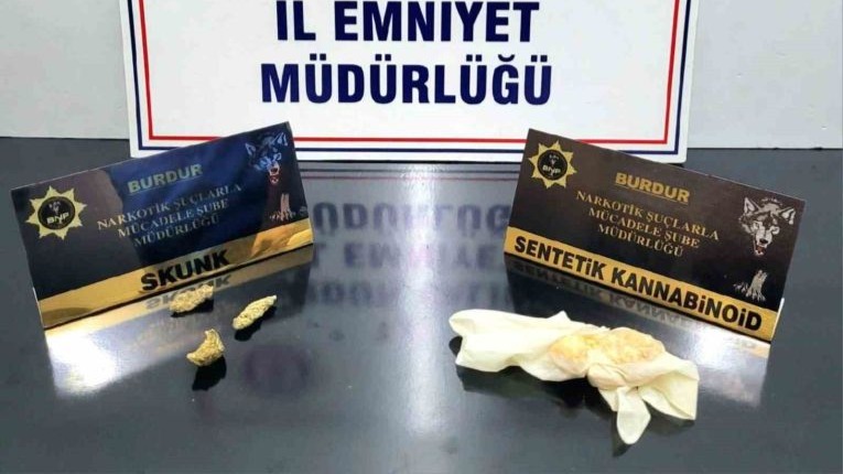 Burdur’da uyuşturucu operasyonu