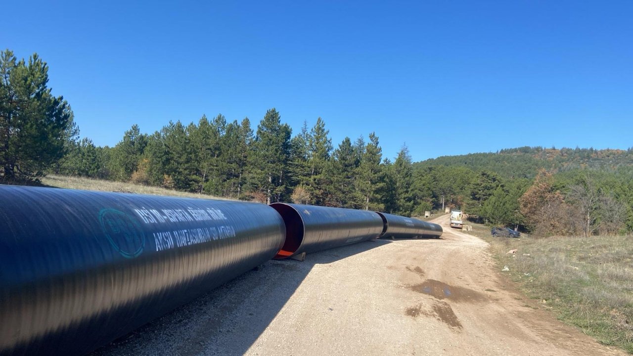 Eğirdir Gölü&#039;ne su takviye çalışmaları