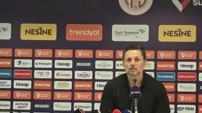 Erol Bulut: “Futbolcuların konfor alanından çıkması gerekiyor”