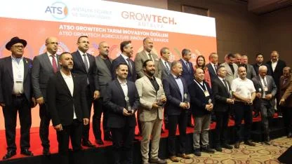 Growtech Antalya Fuarı’nda tarım projeleri ödülleri sahiplerini buldu