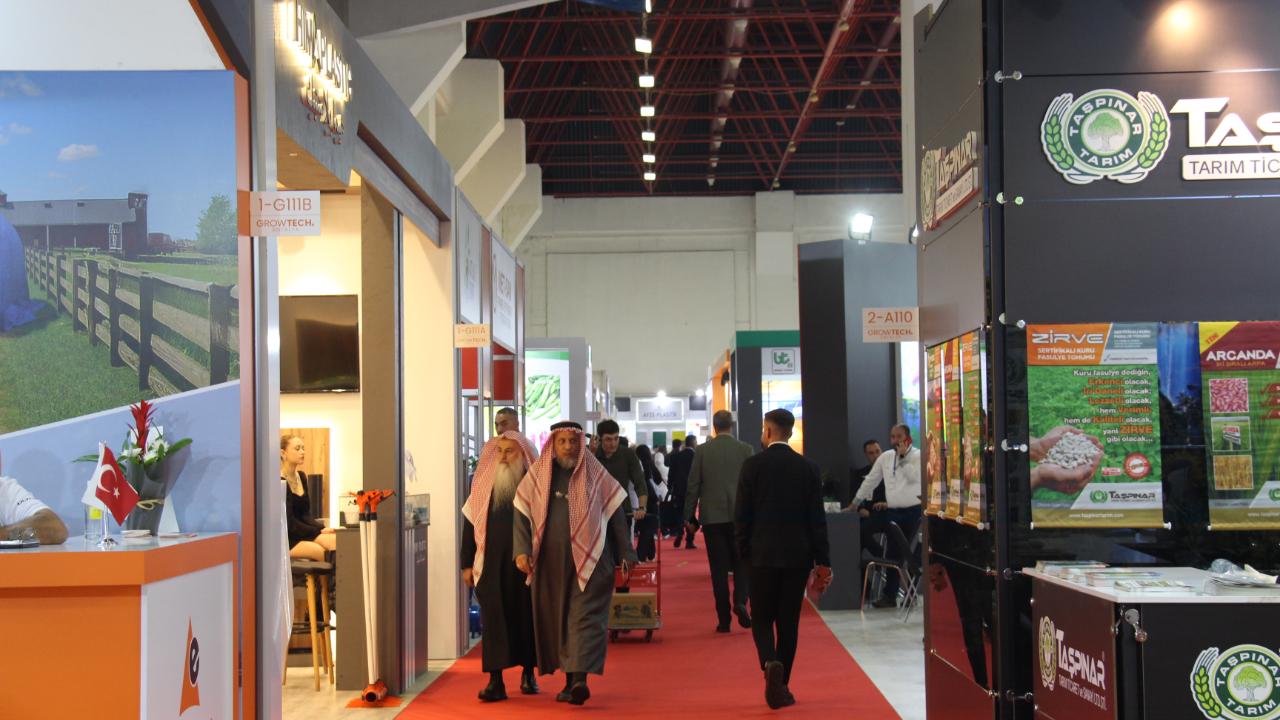 Growtech Antalya Tarım Fuarı devam ediyor