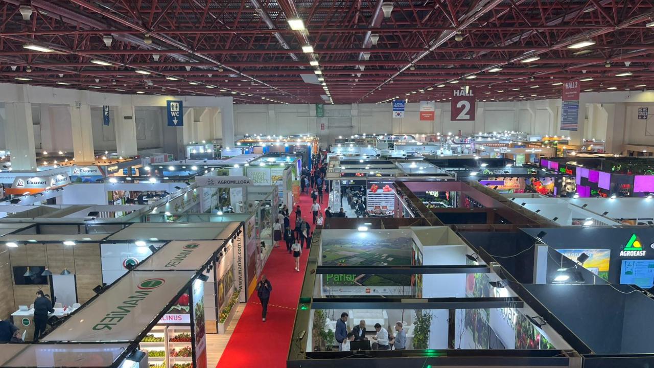 Growtech Antalya Tarım Fuarı rekor katılımla kapılarını açtı
