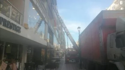 Işıklar Caddesi’nde güvenliksiz ev taşıma