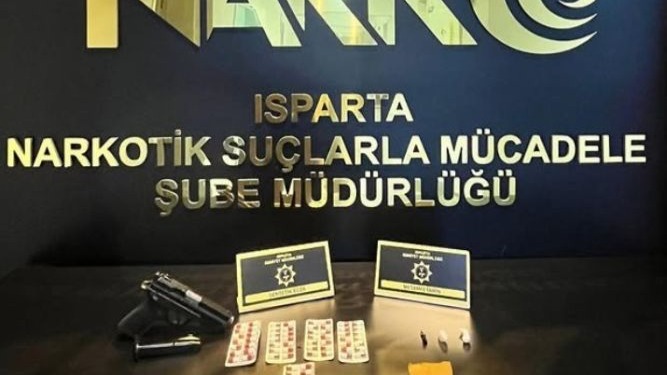 Isparta’da uyuşturucu operasyonunda 6 gözaltı