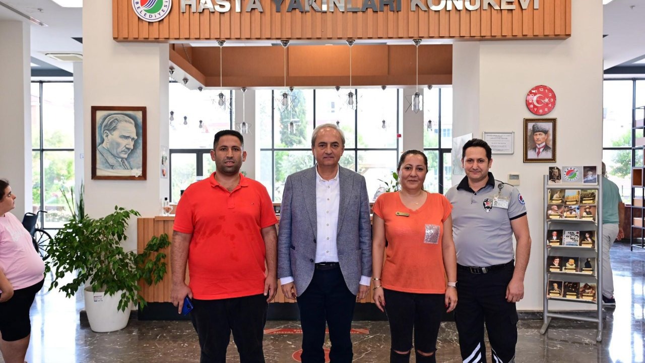 Kepez'den hasta yakınlarına '5 yıldızlı konukevi' hizmeti