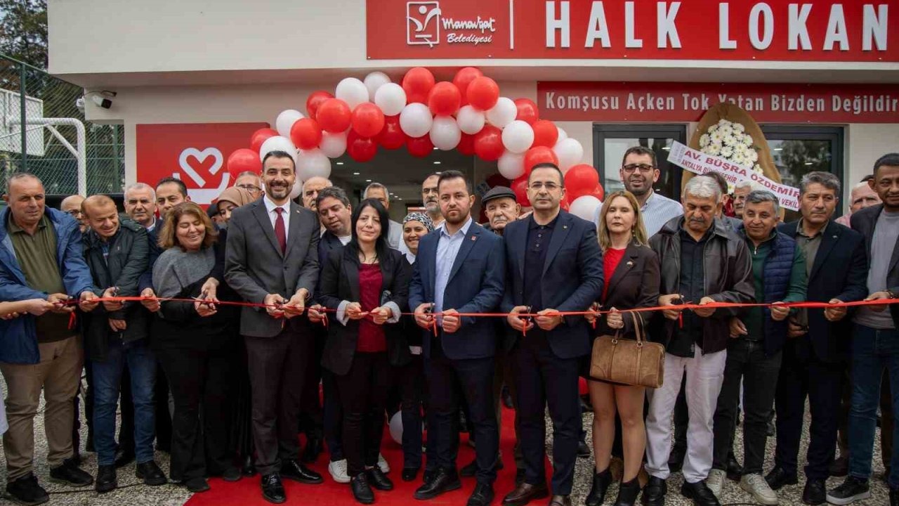 Manavgat Halk Lokantasına ilgi büyük