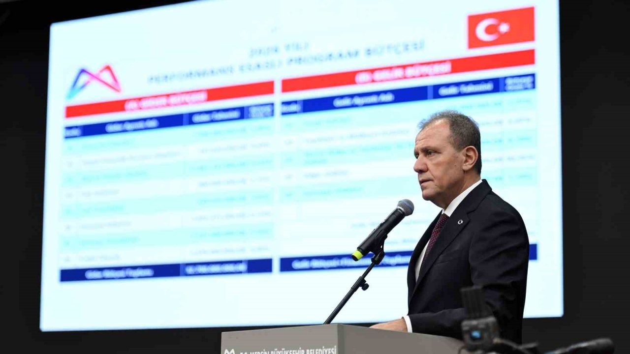 Mersin Büyükşehir Belediyesinin 2026 bütçesi 32,7 milyar TL oldu