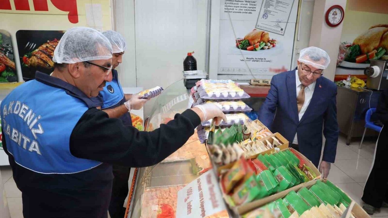 Mersin’de yemek imalatı yapan işletmeler denetlendi