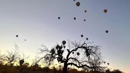 Nevşehir- Kapadokya'da sonbahar güzelliği