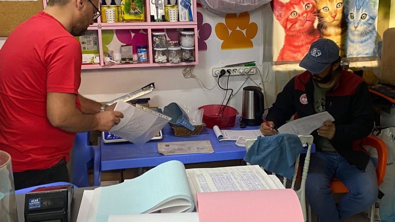 Ortaca’da ev ve süs hayvanı satış yerlerinden denetim