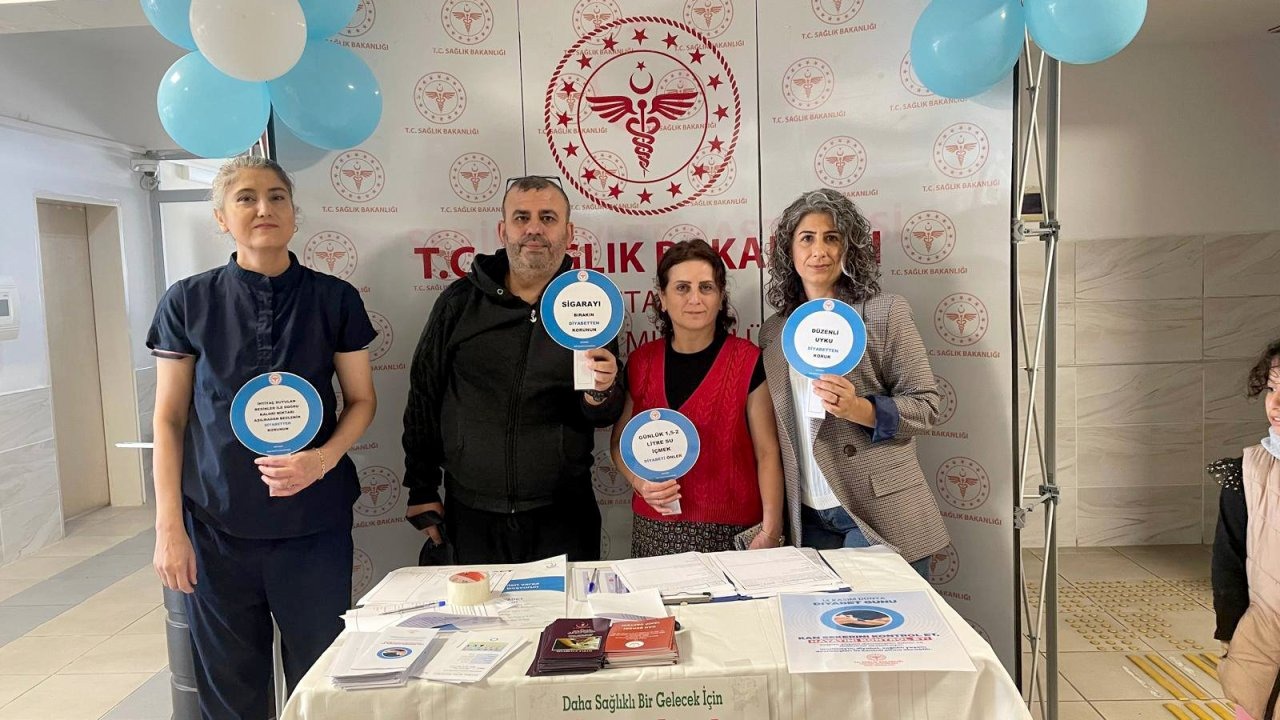 Serik&#039;te Dünya Diyabet Günü etkinliği