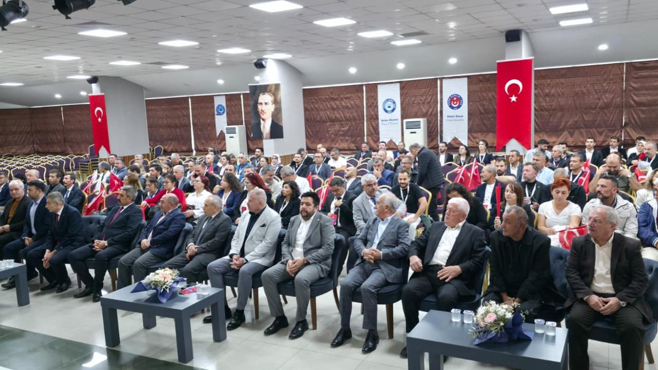 Turan, Türk Sağlık-Sen Antalya Şubesi’nin tekrar başkanı oldu