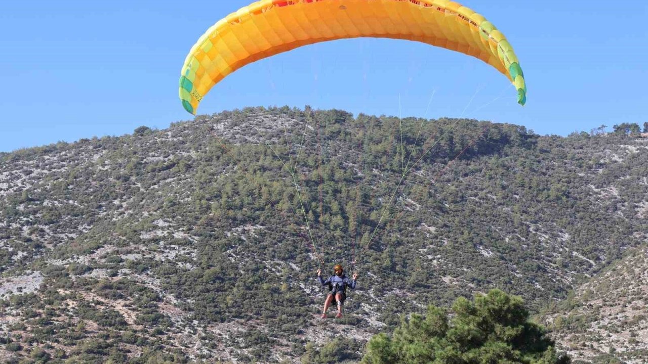 Türkiye Yamaç Paraşütü Hedef Şampiyonası Finalleri Anamur’da tamamlandı