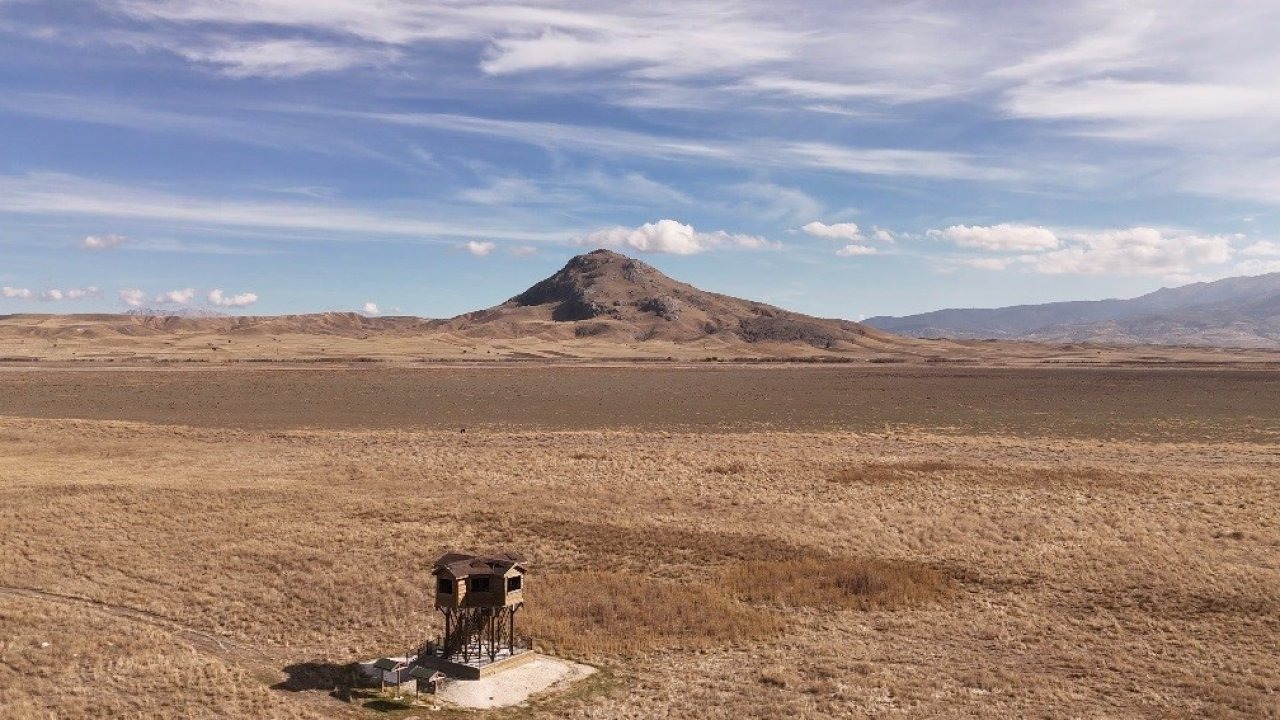 Yüzlerce kuş türüne ev sahipliği yaparken kuraklığa yenik düştü