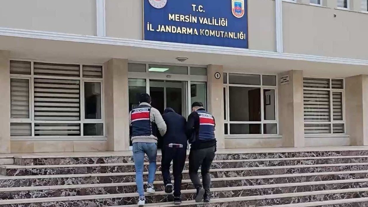 101 suç kaydı bulunan firari Mersin’de yakalandı