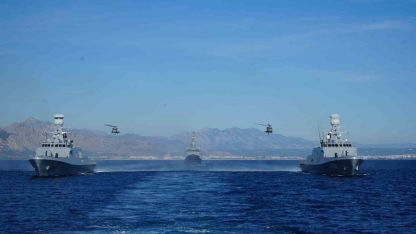 Doğu Akdeniz-2025 Tatbikatı Antalya açıklarında nefes kesti