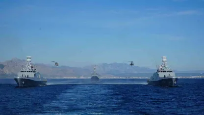 Doğu Akdeniz-2025 Tatbikatı Antalya açıklarında nefes kesti
