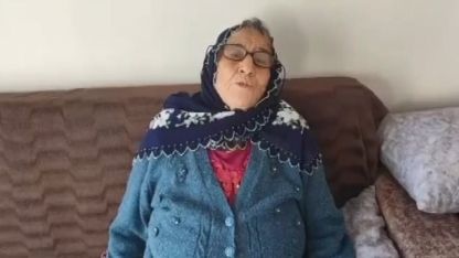 Fatma ninenin 50 yıldır görmeyen sağ gözü ameliyat ile görmeye başladı