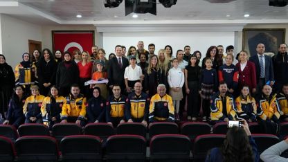 Dereceye giren öğrencilere ödül