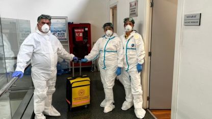 Antalya Havalimanı’nda halk sağlığı acil durum tatbikatı