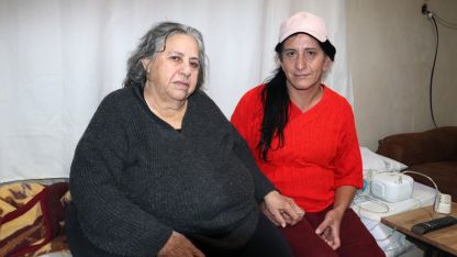 Park yapılacak alandaki gecekonduyu boşaltmaları istenen anne: İlaçlarımı bile zor alıyorum