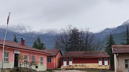 Kestel Dağı'na ilk kar düştü