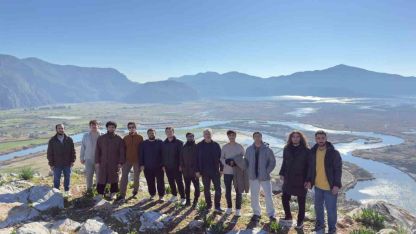 Menteşe gençleri Dalyan Kaunos’ta tarih ve doğayla buluştu