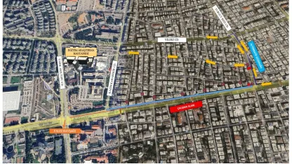 100. Yıl Bulvarı’nda asfalt çalışması