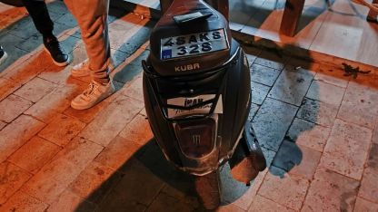 Bodrum'da kurallara uymayan motosiklet sürücülerine ceza yağdı