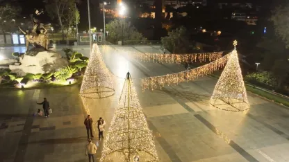Antalya’yı yeni yıl heyecanı sardı
