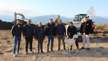 Üleşik Deresi'ni denizle buluşturacak proje başladı