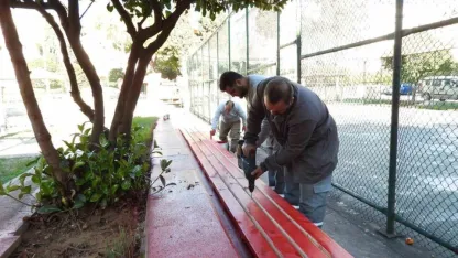 Kepez’den Şehit Öğretmen Sadettin Küçük Parkı’na modernizasyon