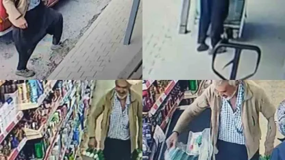 Mersin’de içleri ısıtan görüntü: Çamurlu ayakkabısını çıkardı, çorapla markette alışveriş yaptı