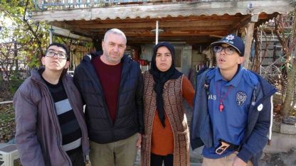 Engelli çocukları için ev hayali kuran babaya müteahhit darbesi iddiası