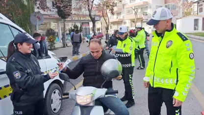 'Kaskın Varsa, Şansın da Var' projesi kapsamında sürücülere kask dağıtıldı