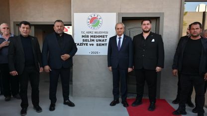 Kepez'in Mir Mehmet Selim Unat Taziye ve Semt Evi hizmete açıldı