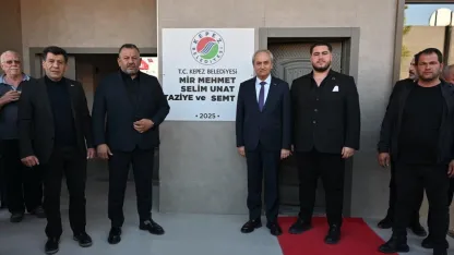 Kepez'in Mir Mehmet Selim Unat Taziye ve Semt Evi hizmete açıldı