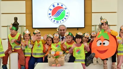 Kreş öğrencilerinden Yerli Malı Hastası’nda etkinlik