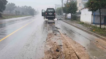 Milas’ta bozuk yollar hayatı olumsuz etkiliyor