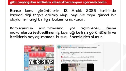 DMM'den 'Karadeniz'de Türk gemisi vuruldu' iddiasına ilişkin açıklama